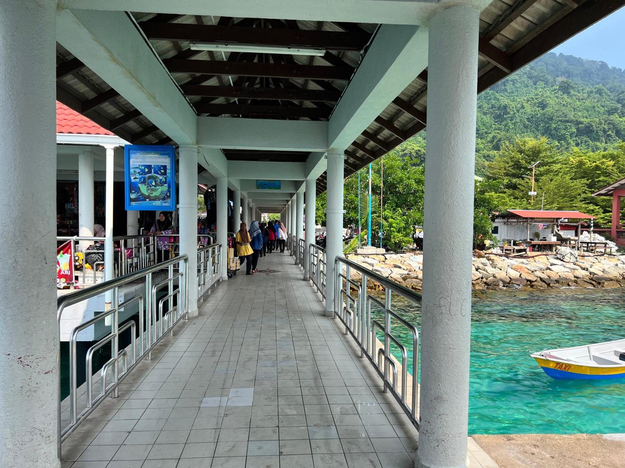 Отель Perhentian Suria Kampong Pasir Petani Экстерьер фото